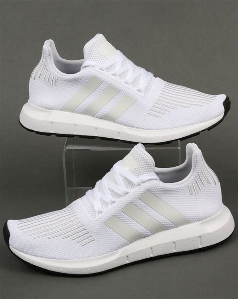 adidas white athletic shoes|men's all white adidas shoes.